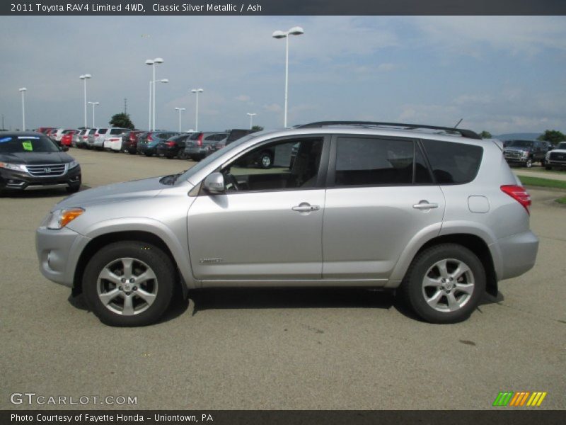 Classic Silver Metallic / Ash 2011 Toyota RAV4 Limited 4WD
