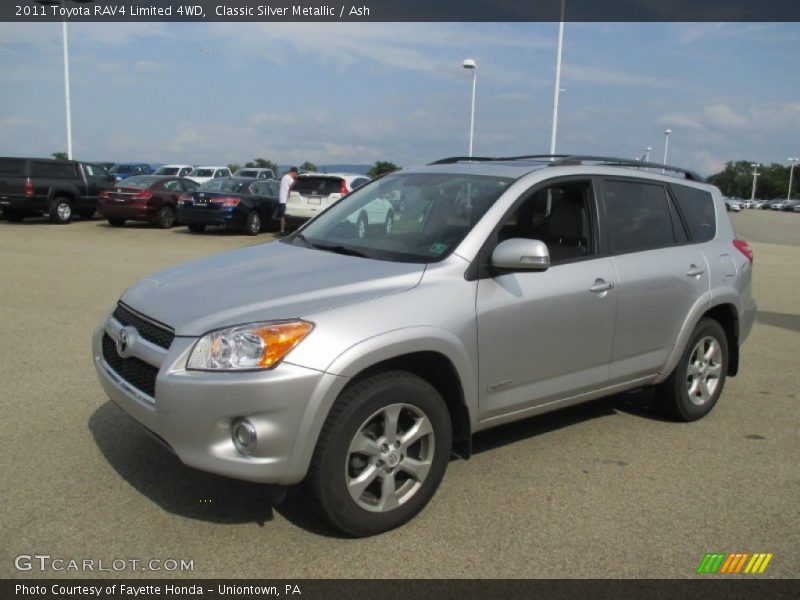 Classic Silver Metallic / Ash 2011 Toyota RAV4 Limited 4WD