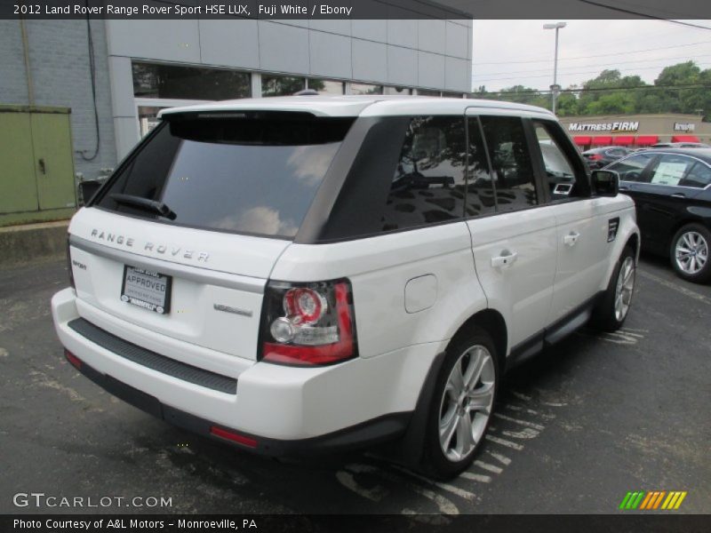 Fuji White / Ebony 2012 Land Rover Range Rover Sport HSE LUX
