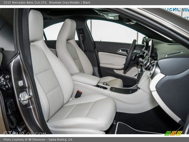 Mountain Grey Metallic / Black 2015 Mercedes-Benz CLA 250