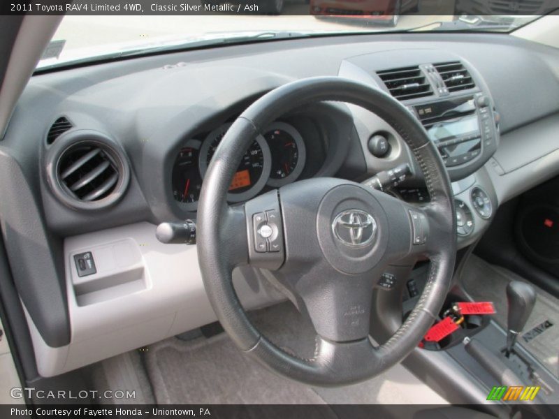 Classic Silver Metallic / Ash 2011 Toyota RAV4 Limited 4WD