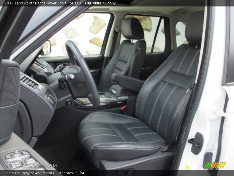 Fuji White / Ebony 2012 Land Rover Range Rover Sport HSE LUX