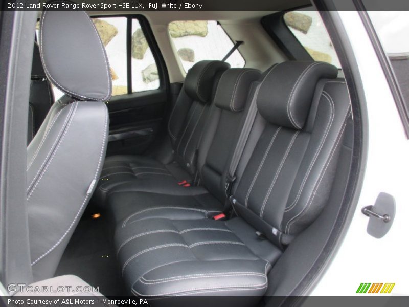 Fuji White / Ebony 2012 Land Rover Range Rover Sport HSE LUX
