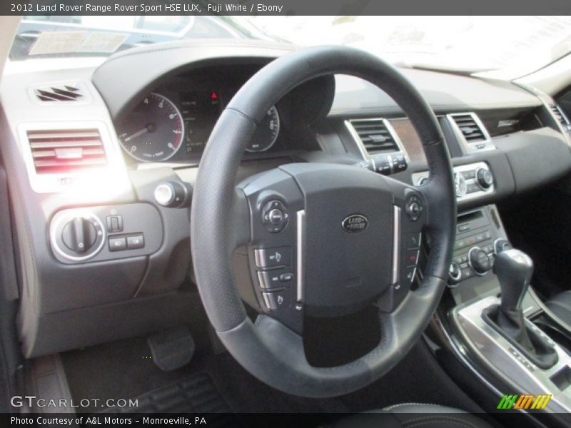 Fuji White / Ebony 2012 Land Rover Range Rover Sport HSE LUX