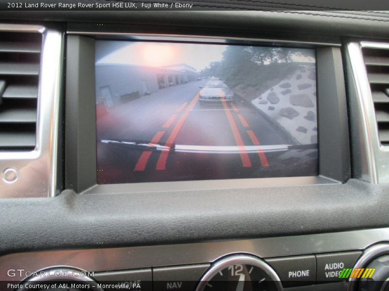 Fuji White / Ebony 2012 Land Rover Range Rover Sport HSE LUX