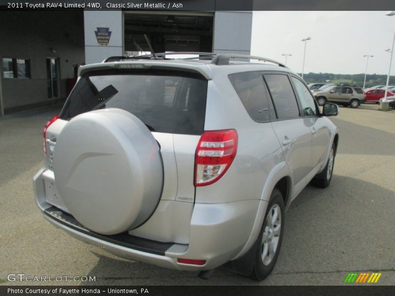 Classic Silver Metallic / Ash 2011 Toyota RAV4 Limited 4WD