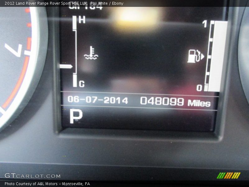 Fuji White / Ebony 2012 Land Rover Range Rover Sport HSE LUX