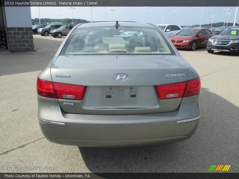Natural Khaki / Camel 2010 Hyundai Sonata Limited