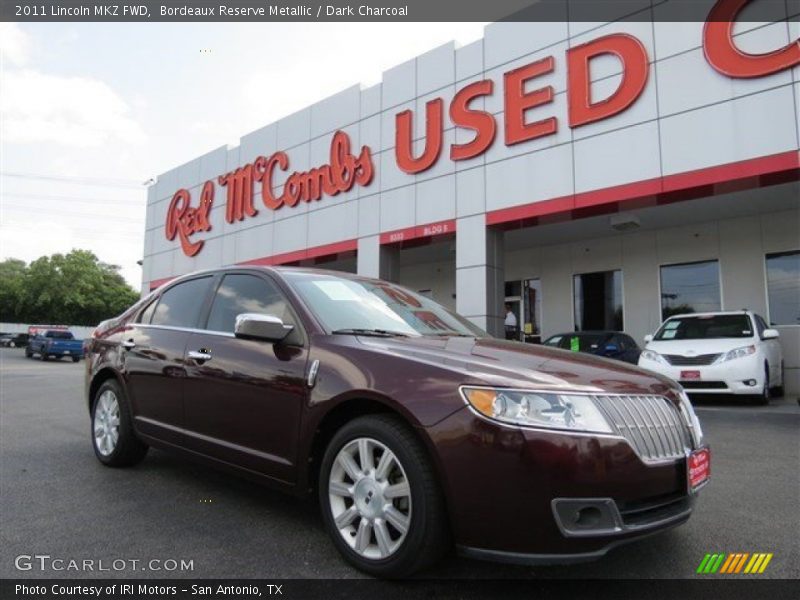 Bordeaux Reserve Metallic / Dark Charcoal 2011 Lincoln MKZ FWD