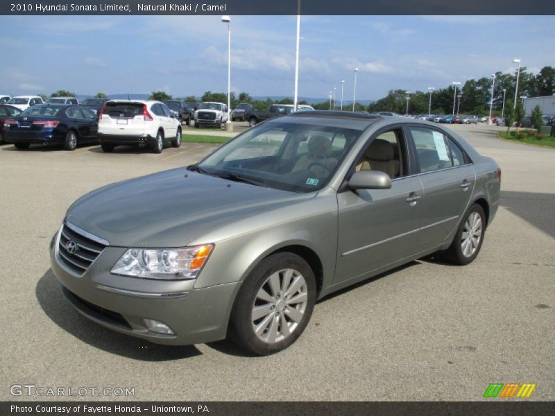 Natural Khaki / Camel 2010 Hyundai Sonata Limited