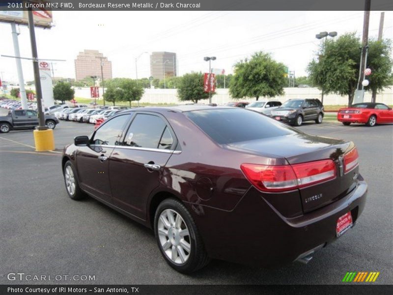 Bordeaux Reserve Metallic / Dark Charcoal 2011 Lincoln MKZ FWD