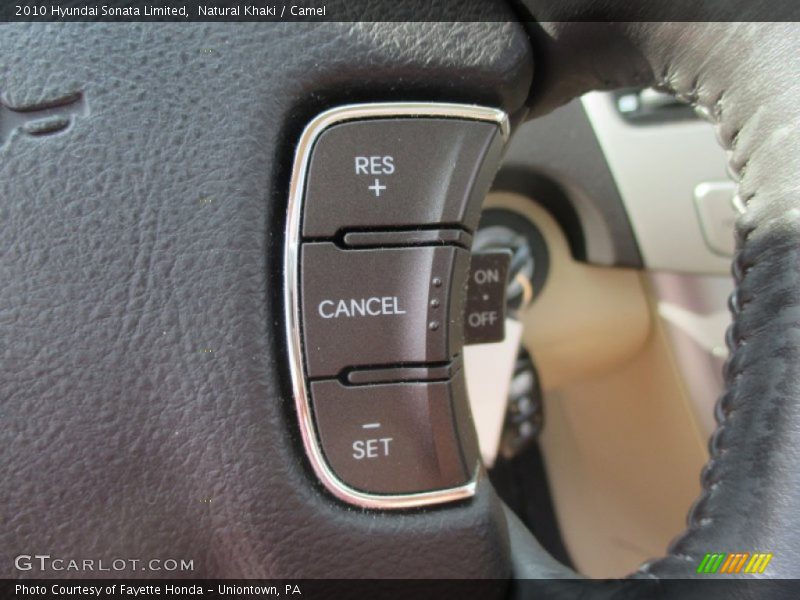 Natural Khaki / Camel 2010 Hyundai Sonata Limited