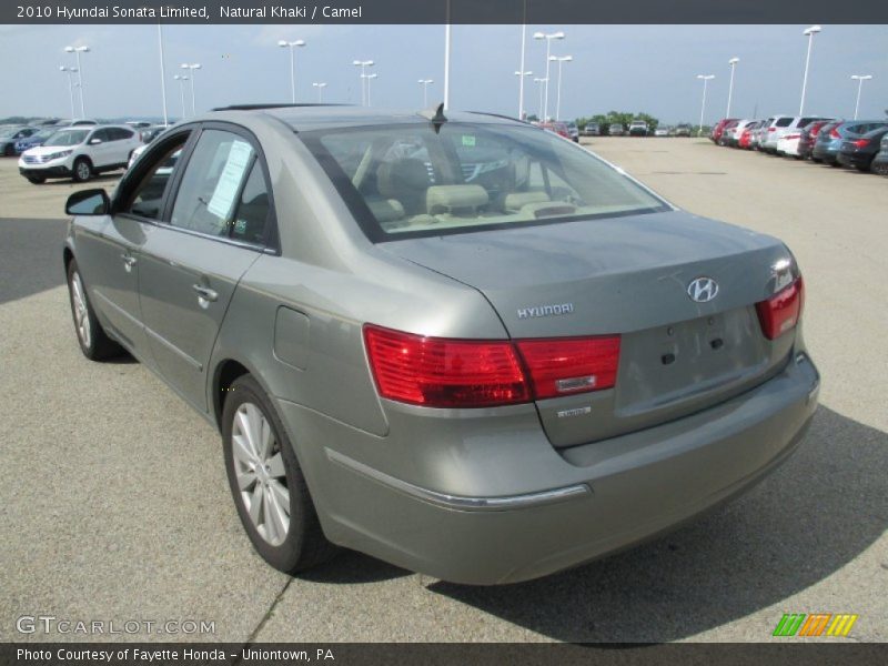 Natural Khaki / Camel 2010 Hyundai Sonata Limited