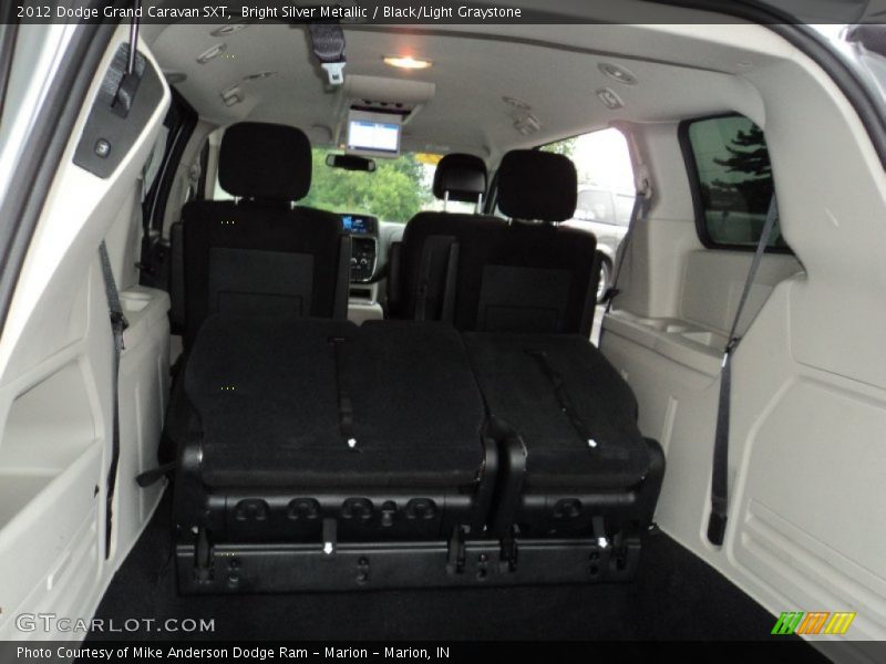 Bright Silver Metallic / Black/Light Graystone 2012 Dodge Grand Caravan SXT