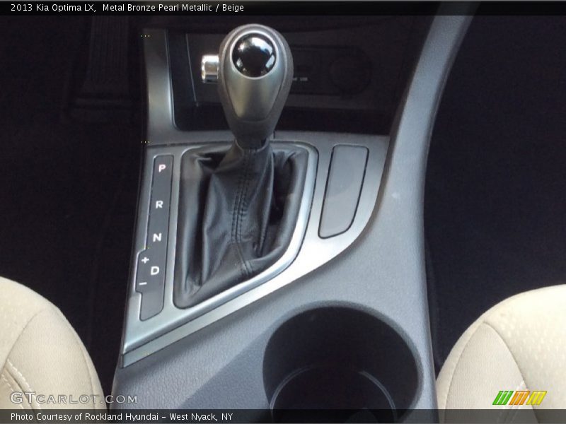 Metal Bronze Pearl Metallic / Beige 2013 Kia Optima LX