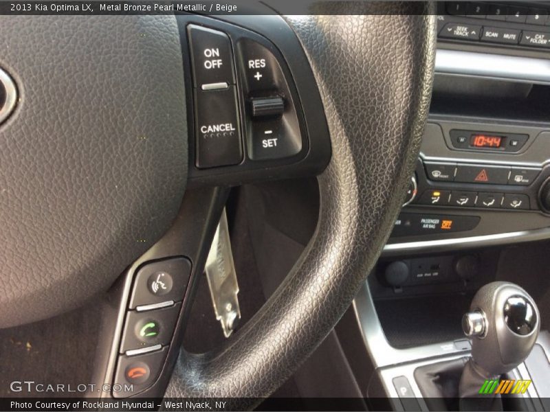 Metal Bronze Pearl Metallic / Beige 2013 Kia Optima LX