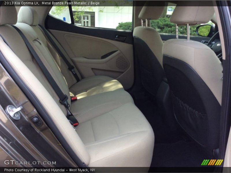 Metal Bronze Pearl Metallic / Beige 2013 Kia Optima LX
