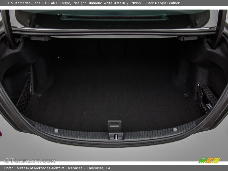  2015 C 63 AMG Coupe Trunk