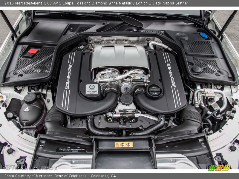  2015 C 63 AMG Coupe Engine - 6.3 Liter AMG DOHC 32-Valve VVT V8