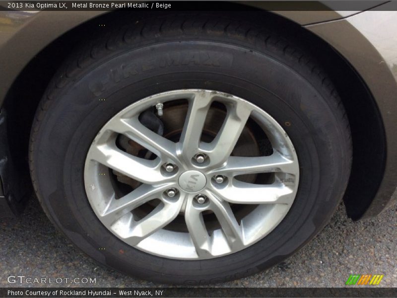 Metal Bronze Pearl Metallic / Beige 2013 Kia Optima LX