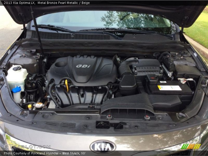 Metal Bronze Pearl Metallic / Beige 2013 Kia Optima LX