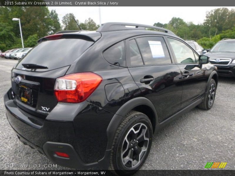 Crystal Black Silica / Ivory 2015 Subaru XV Crosstrek 2.0i Limited