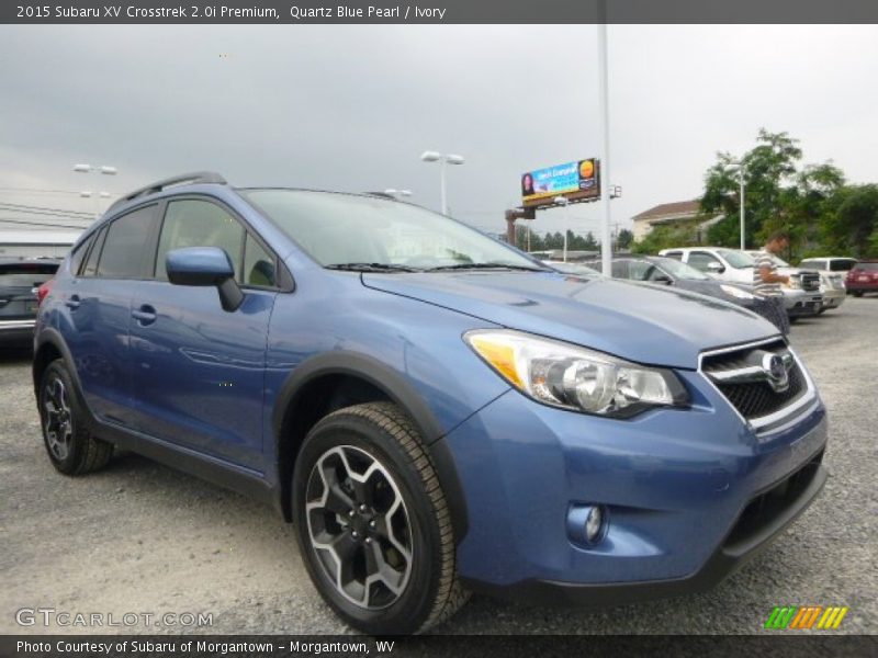 Quartz Blue Pearl / Ivory 2015 Subaru XV Crosstrek 2.0i Premium