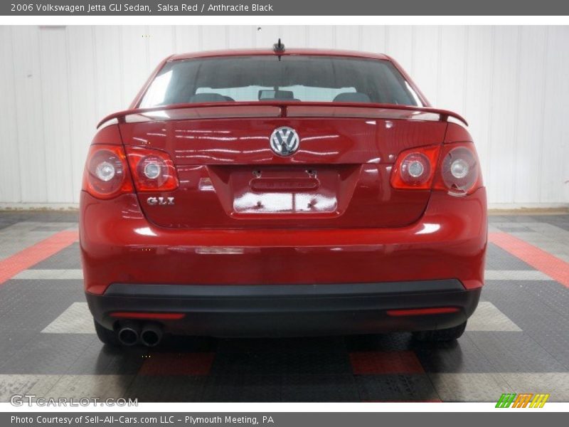 Salsa Red / Anthracite Black 2006 Volkswagen Jetta GLI Sedan