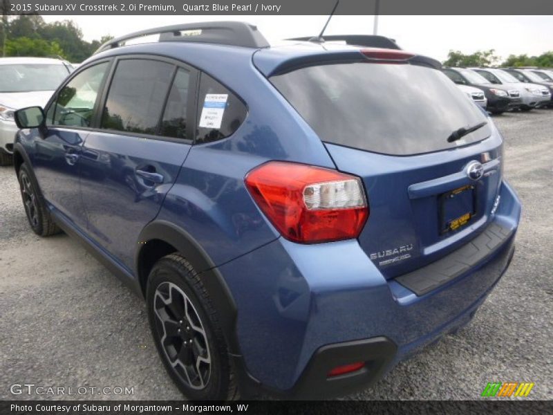 Quartz Blue Pearl / Ivory 2015 Subaru XV Crosstrek 2.0i Premium