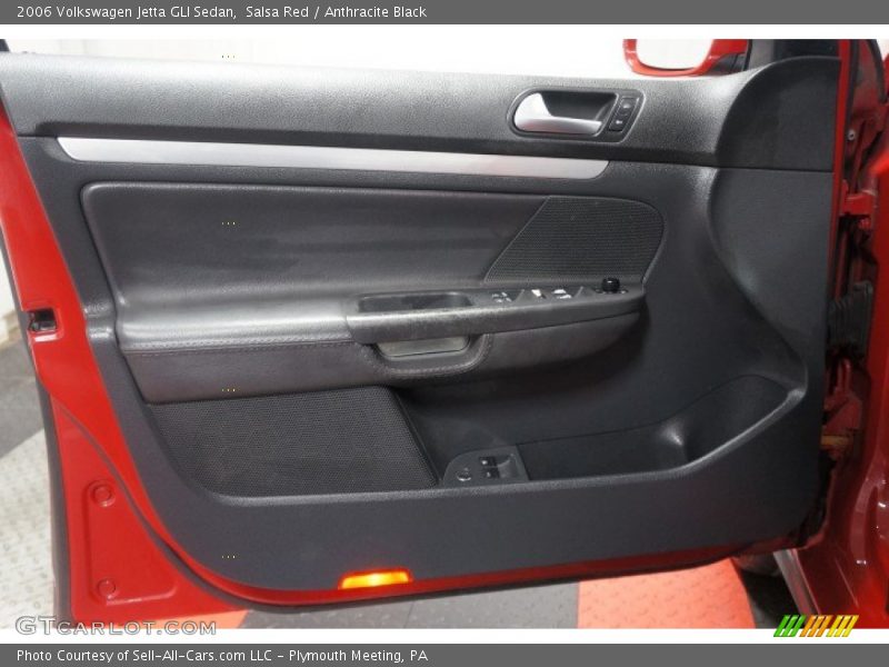 Salsa Red / Anthracite Black 2006 Volkswagen Jetta GLI Sedan