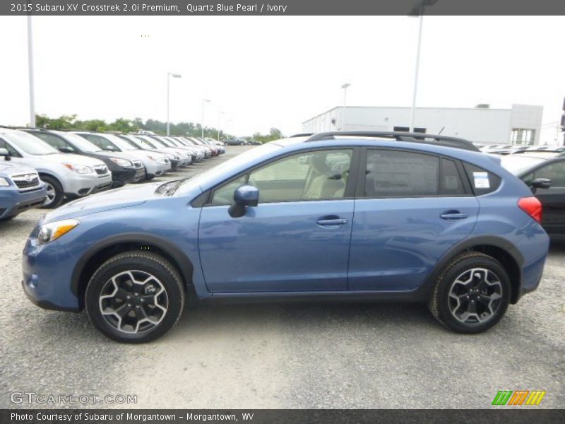 Quartz Blue Pearl / Ivory 2015 Subaru XV Crosstrek 2.0i Premium