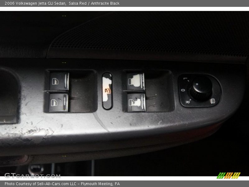 Salsa Red / Anthracite Black 2006 Volkswagen Jetta GLI Sedan