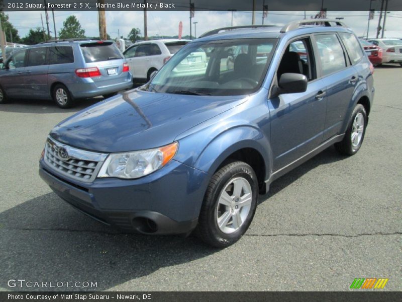 Front 3/4 View of 2012 Forester 2.5 X