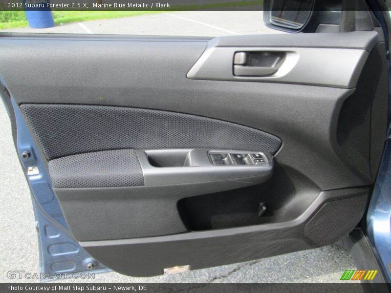 Marine Blue Metallic / Black 2012 Subaru Forester 2.5 X