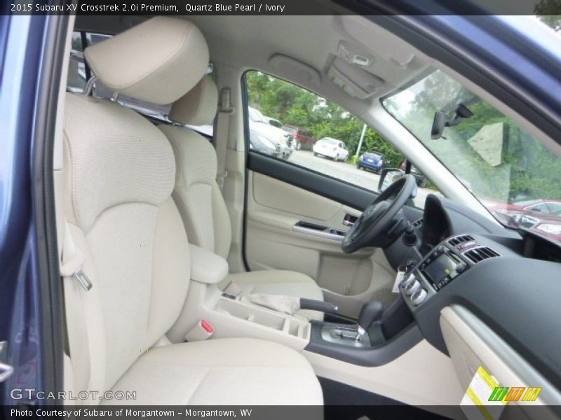 Quartz Blue Pearl / Ivory 2015 Subaru XV Crosstrek 2.0i Premium