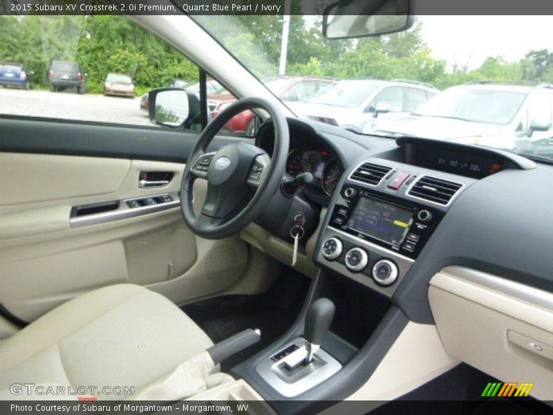 Quartz Blue Pearl / Ivory 2015 Subaru XV Crosstrek 2.0i Premium