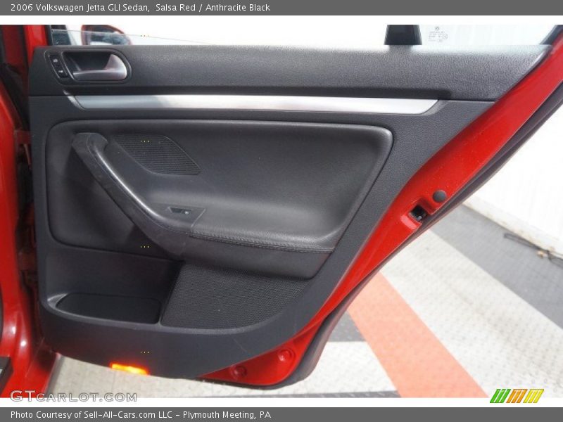 Salsa Red / Anthracite Black 2006 Volkswagen Jetta GLI Sedan