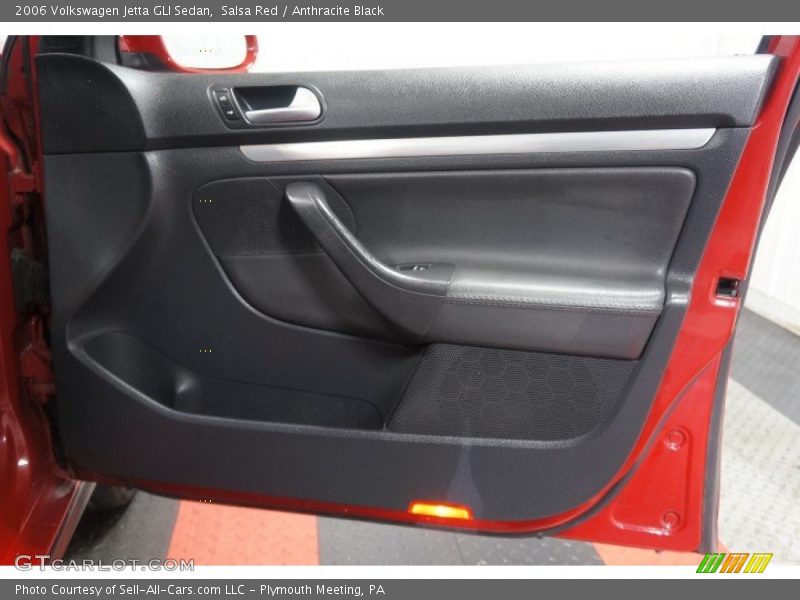 Salsa Red / Anthracite Black 2006 Volkswagen Jetta GLI Sedan