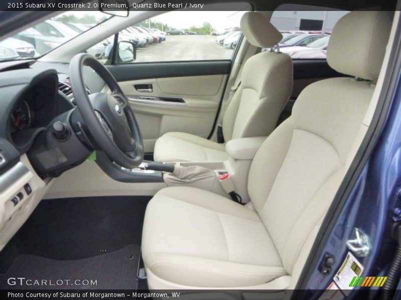 Quartz Blue Pearl / Ivory 2015 Subaru XV Crosstrek 2.0i Premium