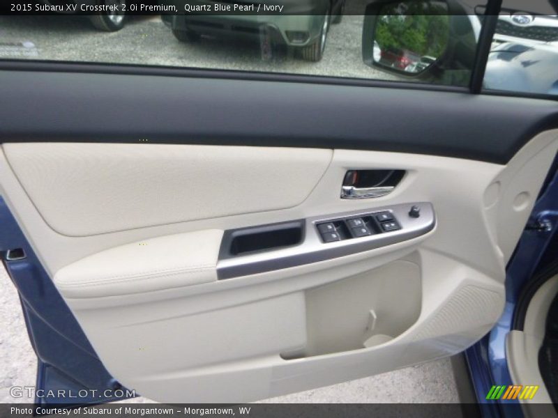 Quartz Blue Pearl / Ivory 2015 Subaru XV Crosstrek 2.0i Premium