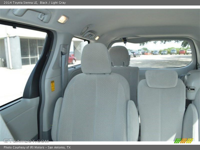 Black / Light Gray 2014 Toyota Sienna LE