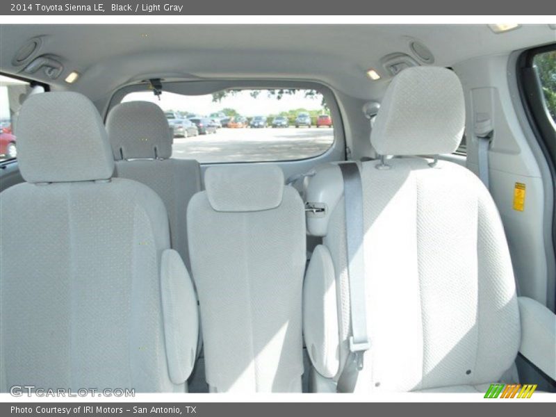 Black / Light Gray 2014 Toyota Sienna LE