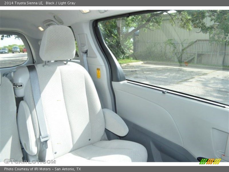 Black / Light Gray 2014 Toyota Sienna LE