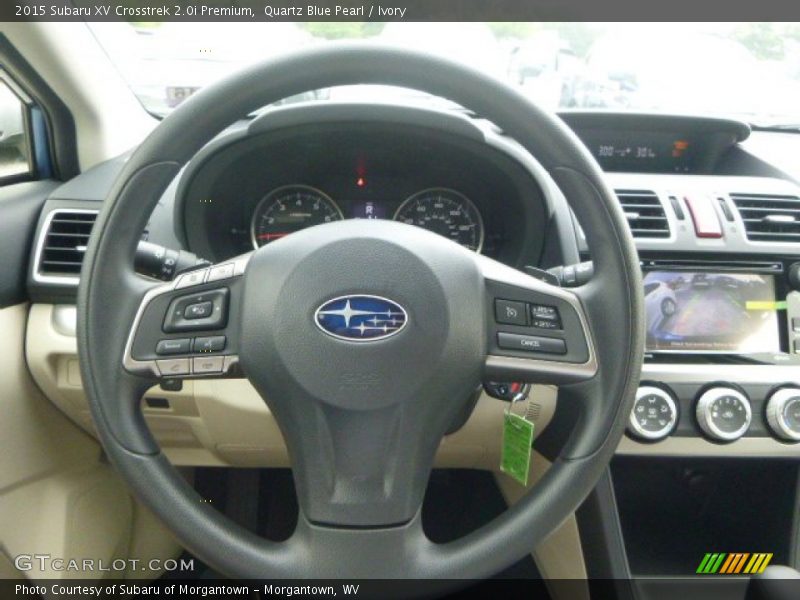 Quartz Blue Pearl / Ivory 2015 Subaru XV Crosstrek 2.0i Premium