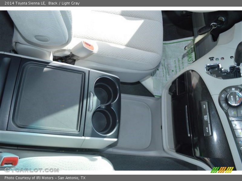 Black / Light Gray 2014 Toyota Sienna LE