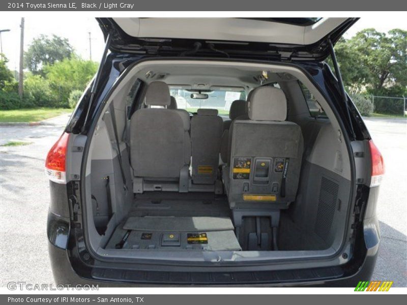 Black / Light Gray 2014 Toyota Sienna LE
