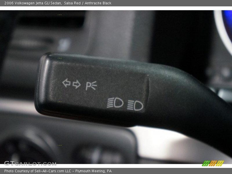 Salsa Red / Anthracite Black 2006 Volkswagen Jetta GLI Sedan