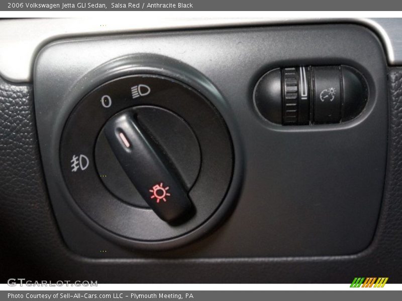 Salsa Red / Anthracite Black 2006 Volkswagen Jetta GLI Sedan