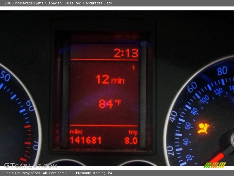 Salsa Red / Anthracite Black 2006 Volkswagen Jetta GLI Sedan