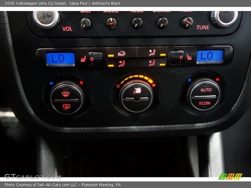 Salsa Red / Anthracite Black 2006 Volkswagen Jetta GLI Sedan